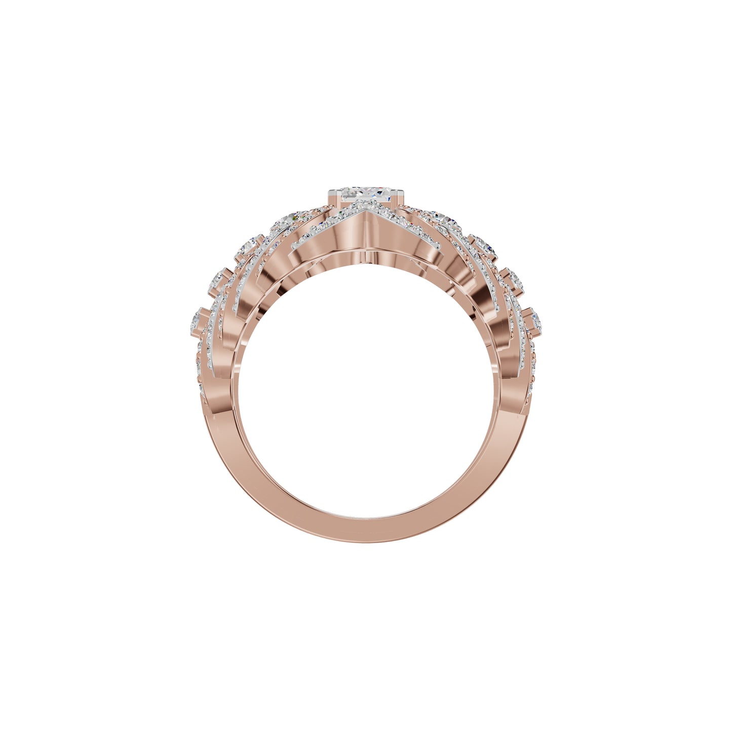 DLR002256 18 KT / Rose Gold / 18