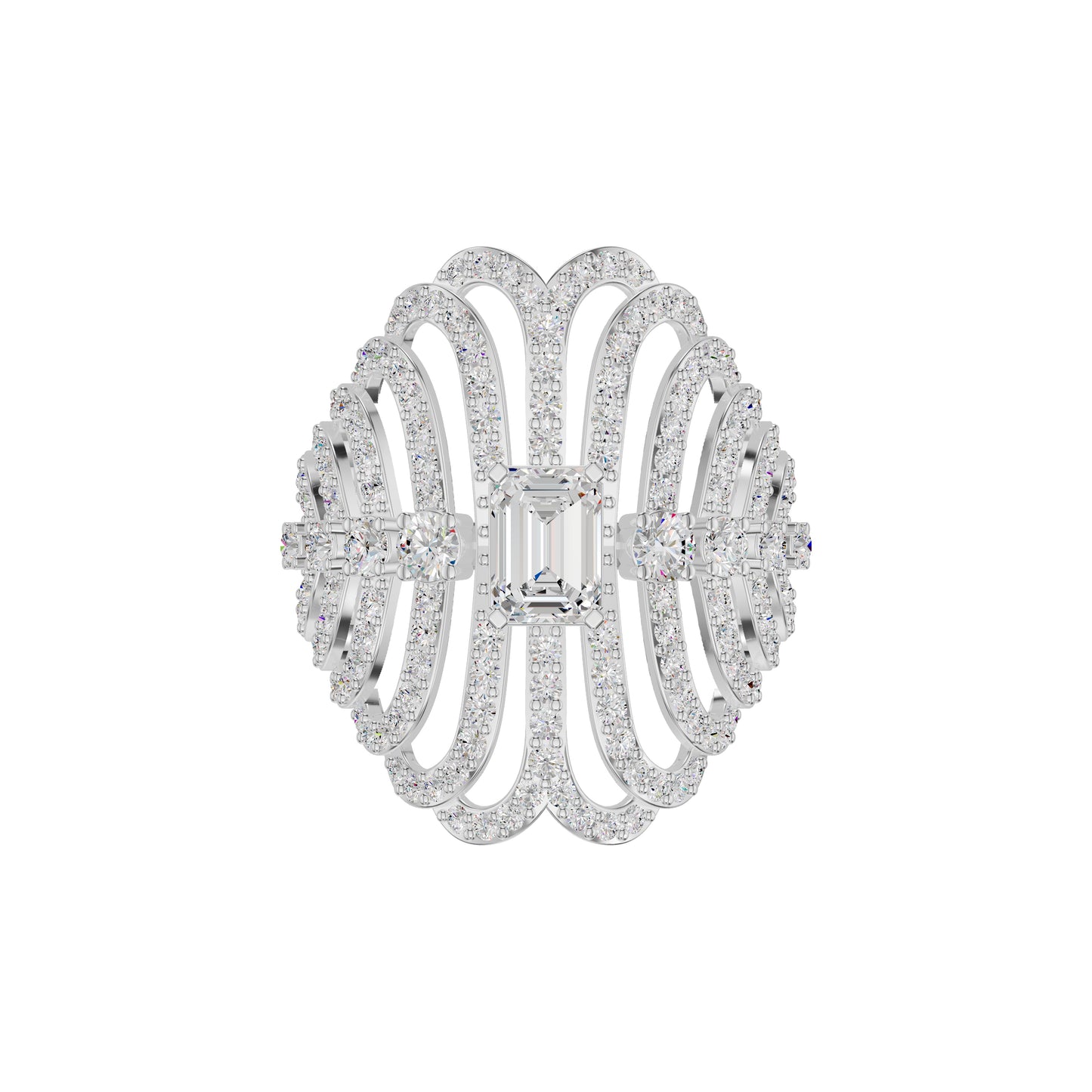 DLR002256 18 KT / White Gold / 18