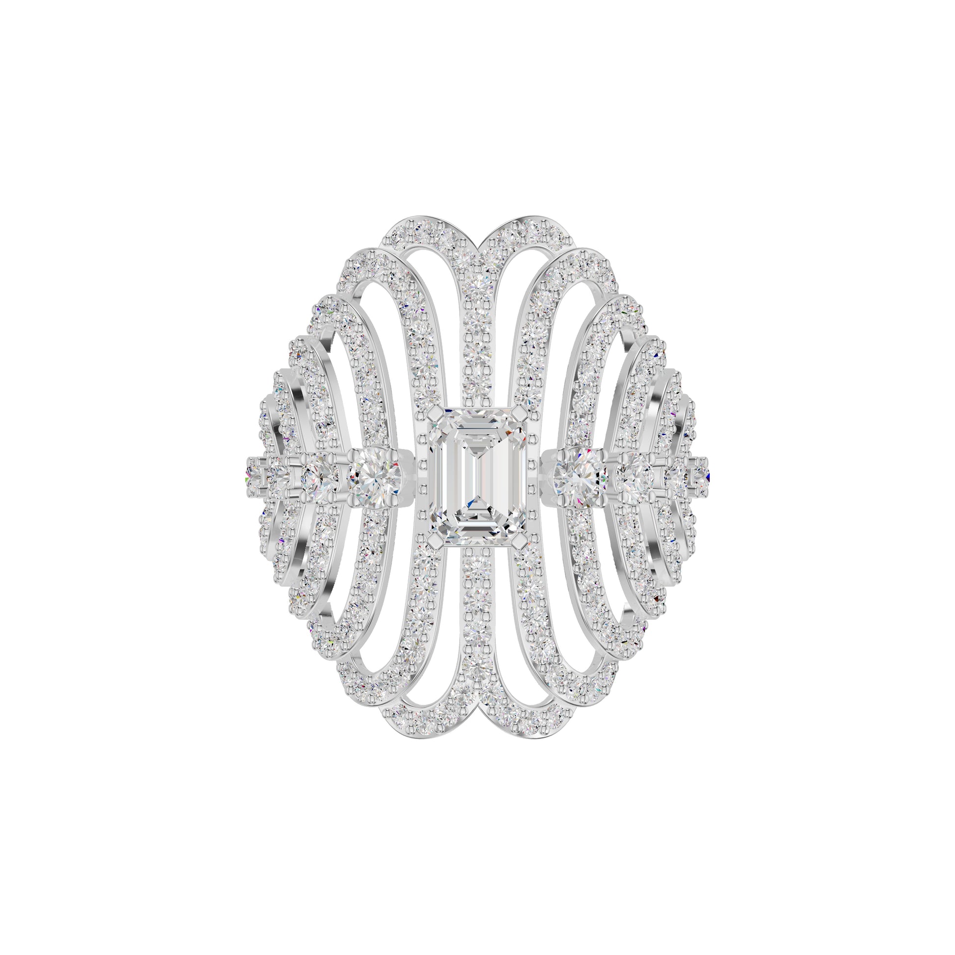 DLR002256 18 KT / White Gold / 18
