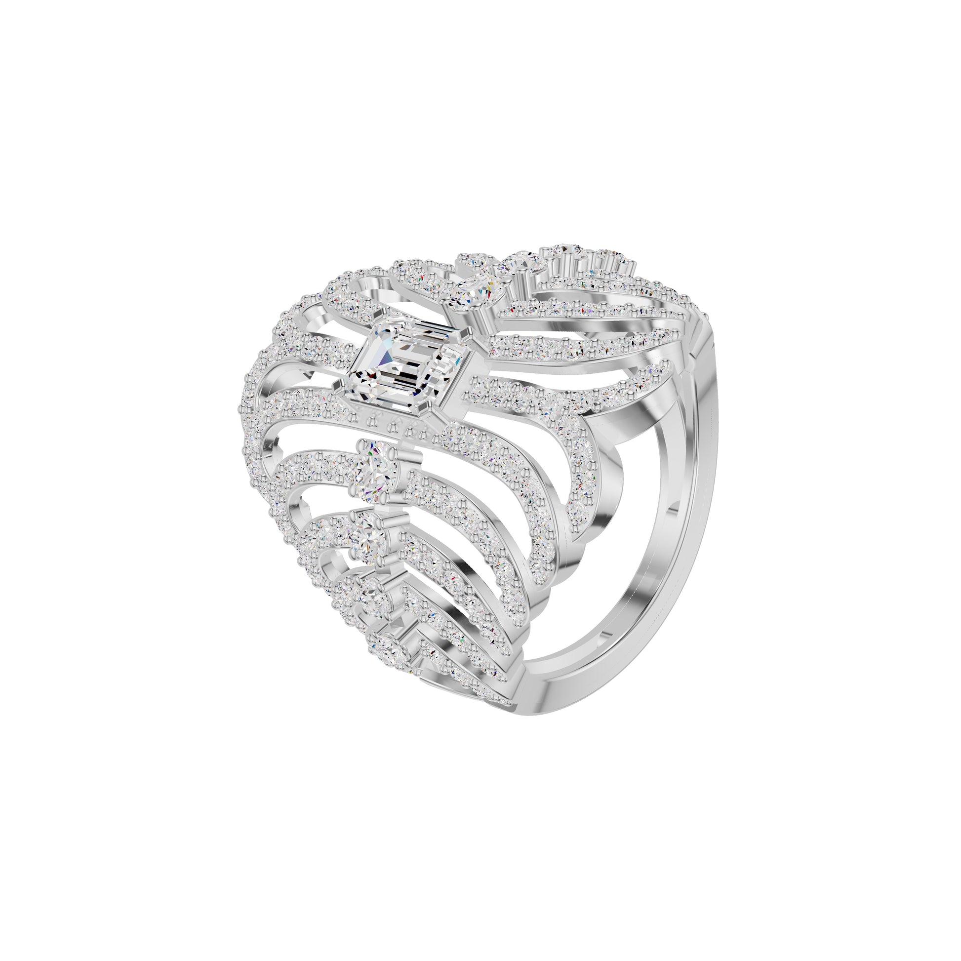 DLR002256 18 KT / White Gold / 18