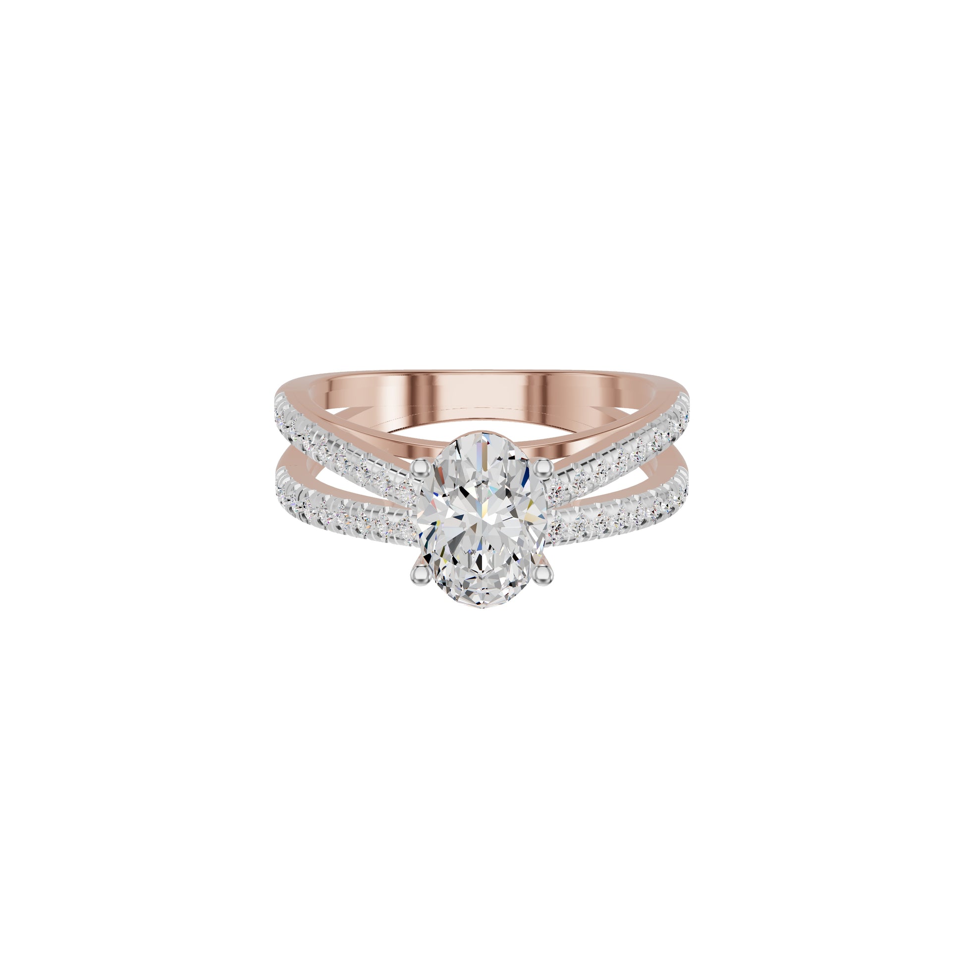 DLR002257 18 KT / Rose Gold / 18