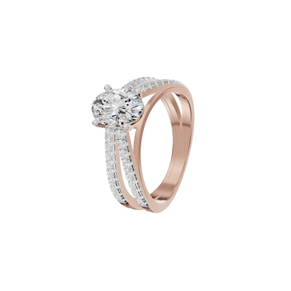 DLR002257 18 KT / Rose Gold / 18
