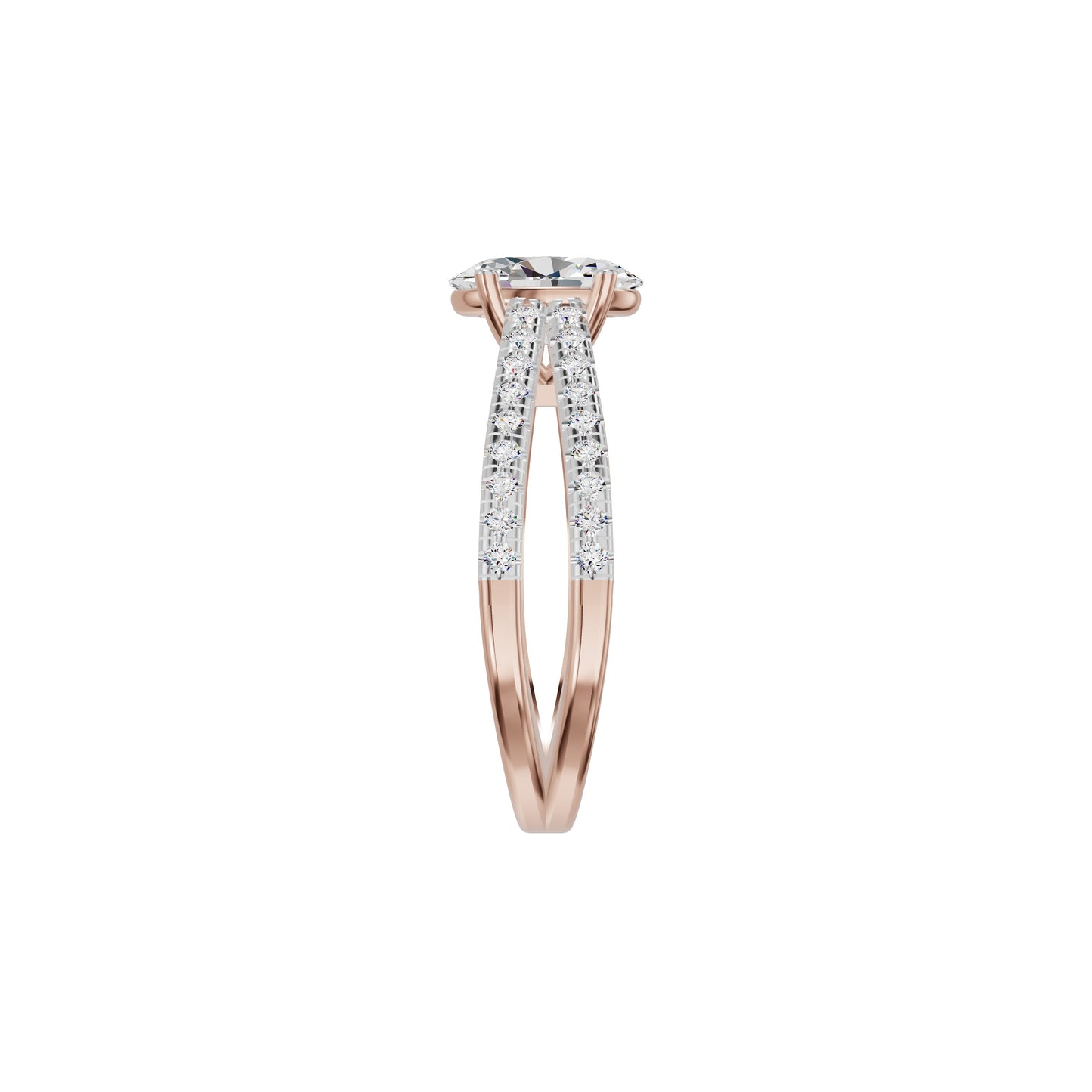 DLR002257 18 KT / Rose Gold / 18