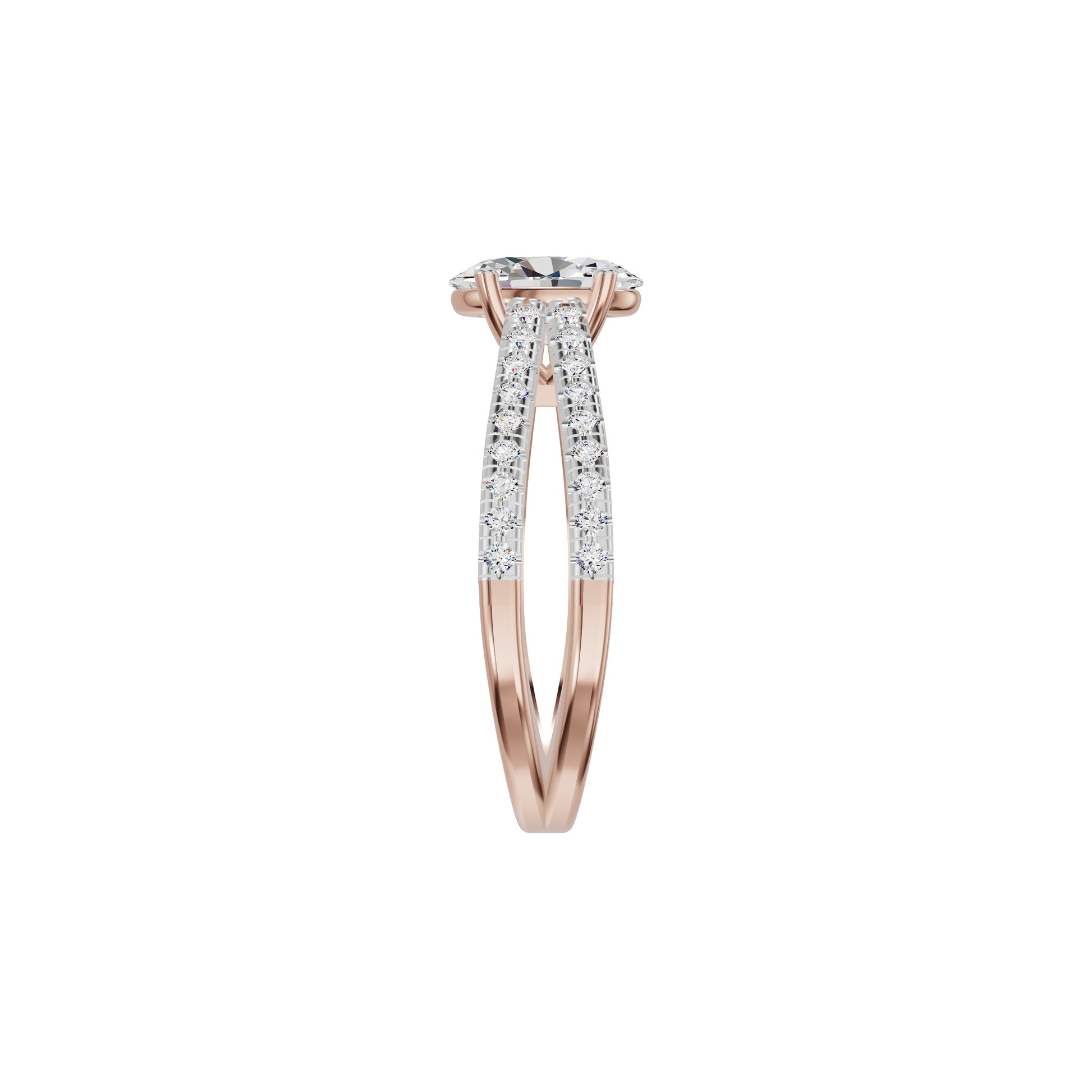 DLR002257 18 KT / Rose Gold / 18