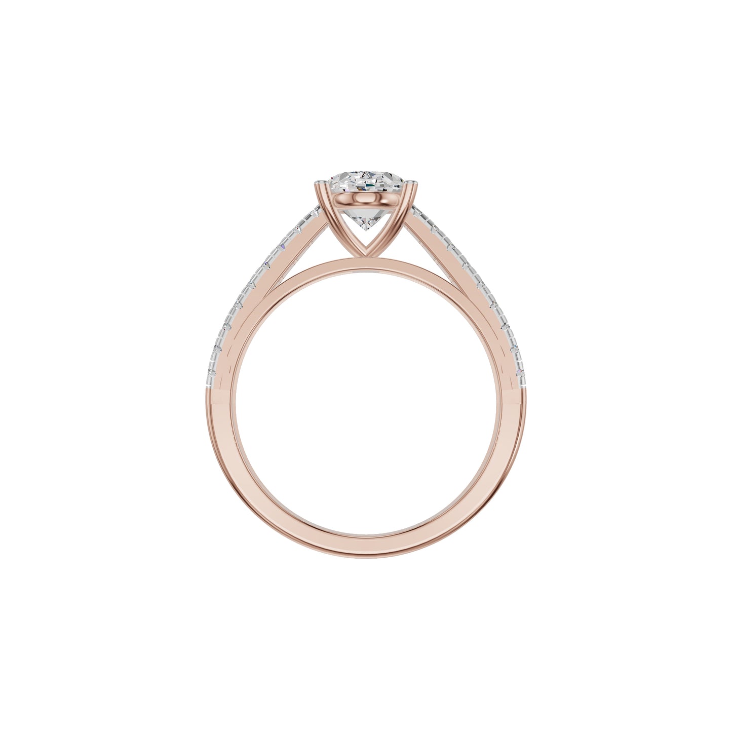 DLR002257 18 KT / Rose Gold / 18