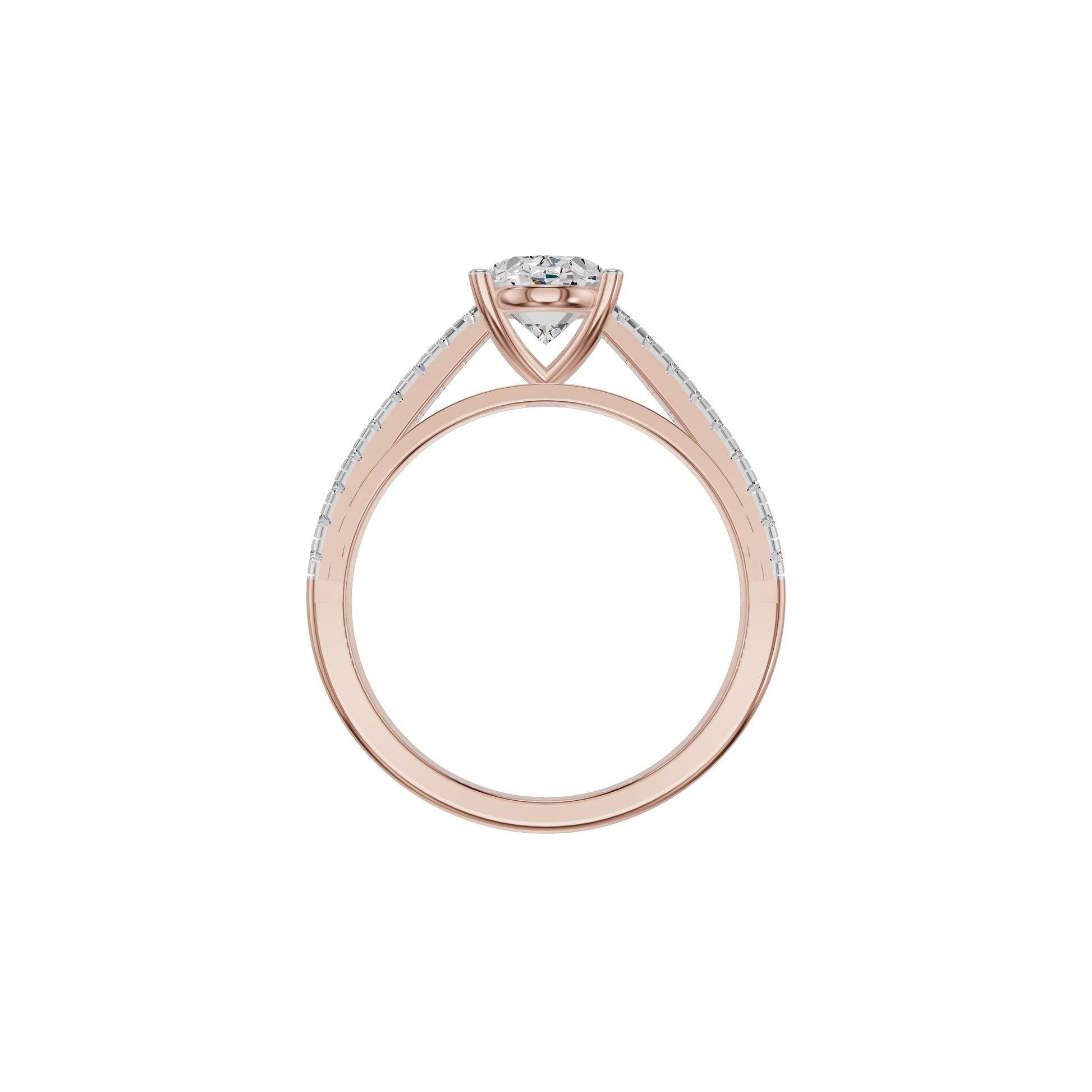 DLR002257 18 KT / Rose Gold / 18