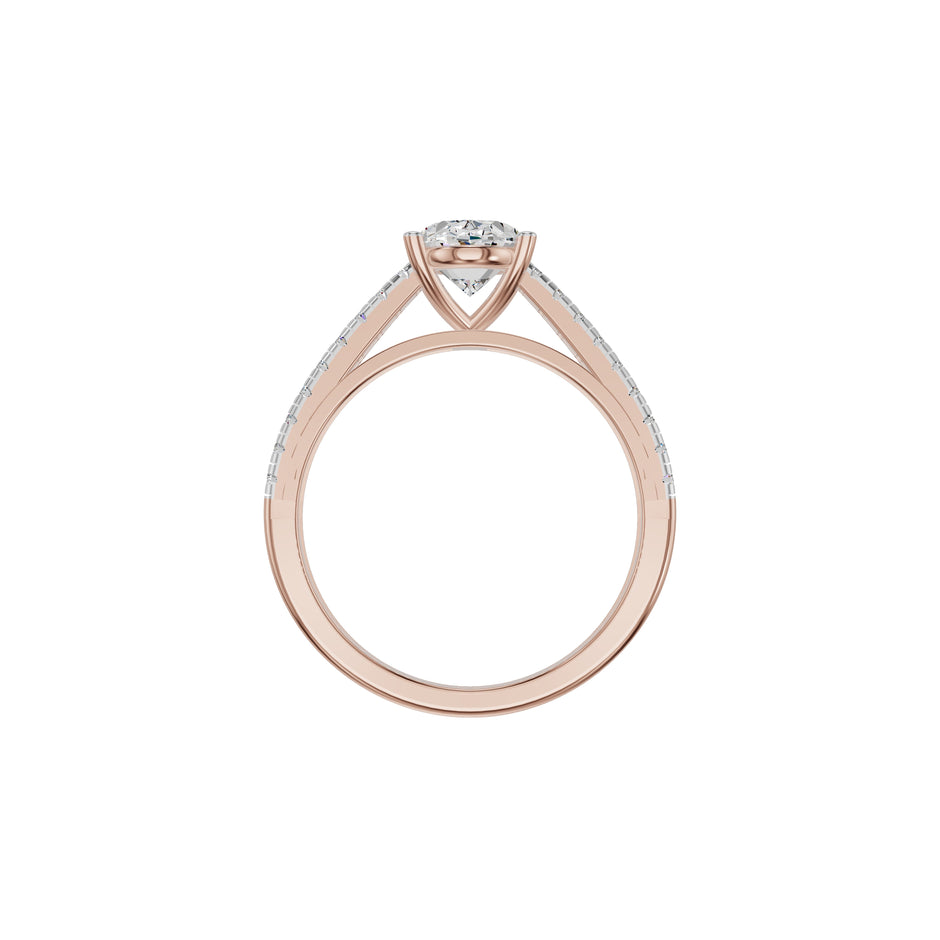 DLR002257 18 KT / Rose Gold / 18