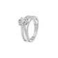 DLR002257 18 KT / White Gold / 18
