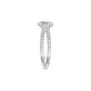 DLR002257 18 KT / White Gold / 18