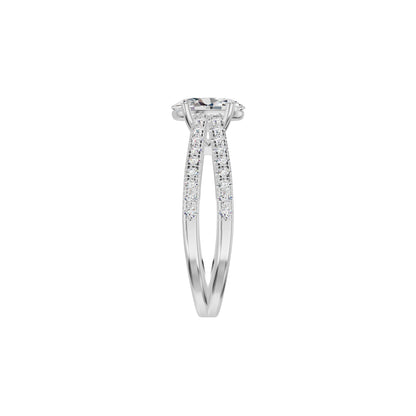DLR002257 18 KT / White Gold / 18