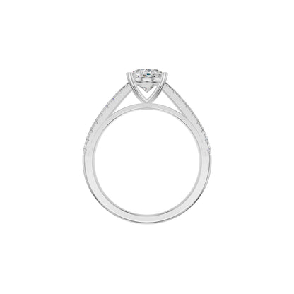 DLR002257 18 KT / White Gold / 18