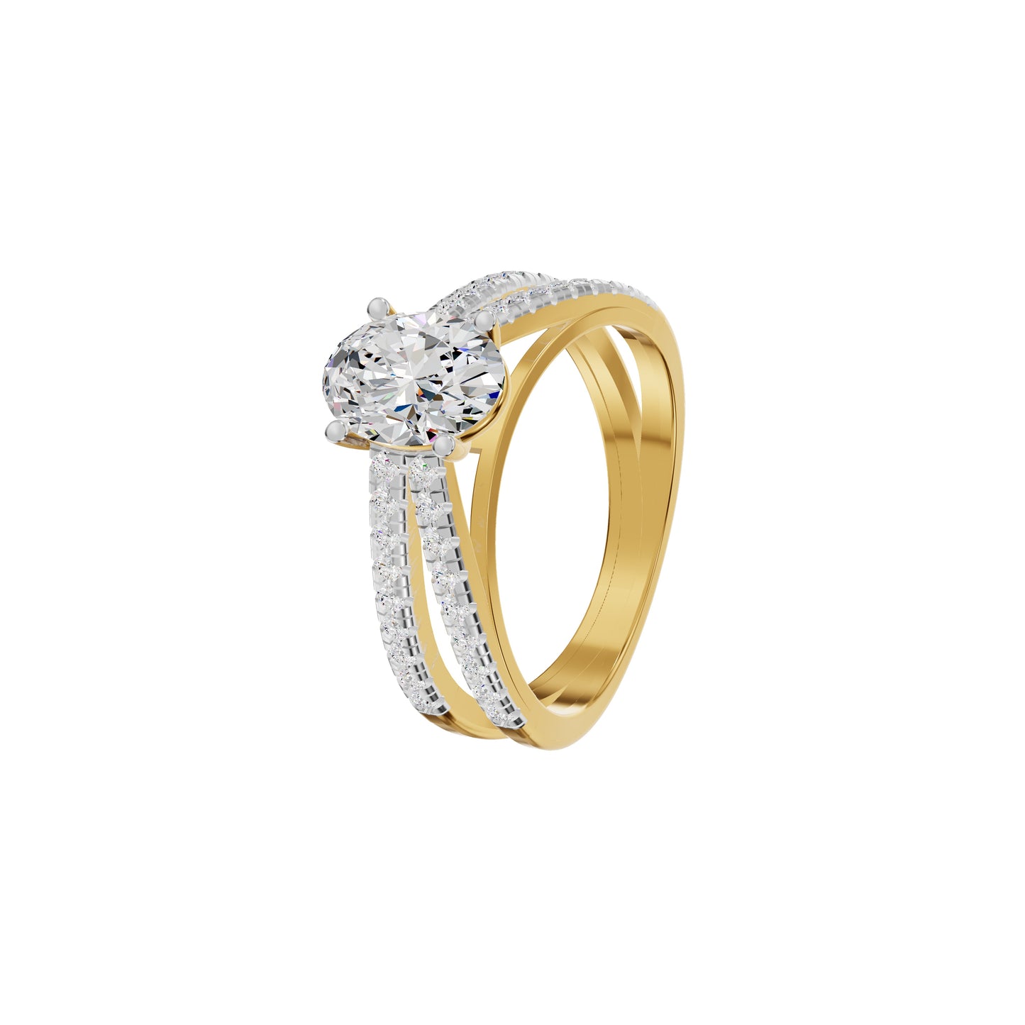 DLR002257 18 KT / Yellow Gold / 18
