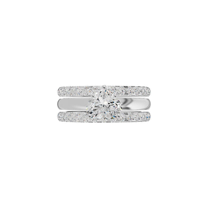 DLR002259 18 KT / White Gold / 18