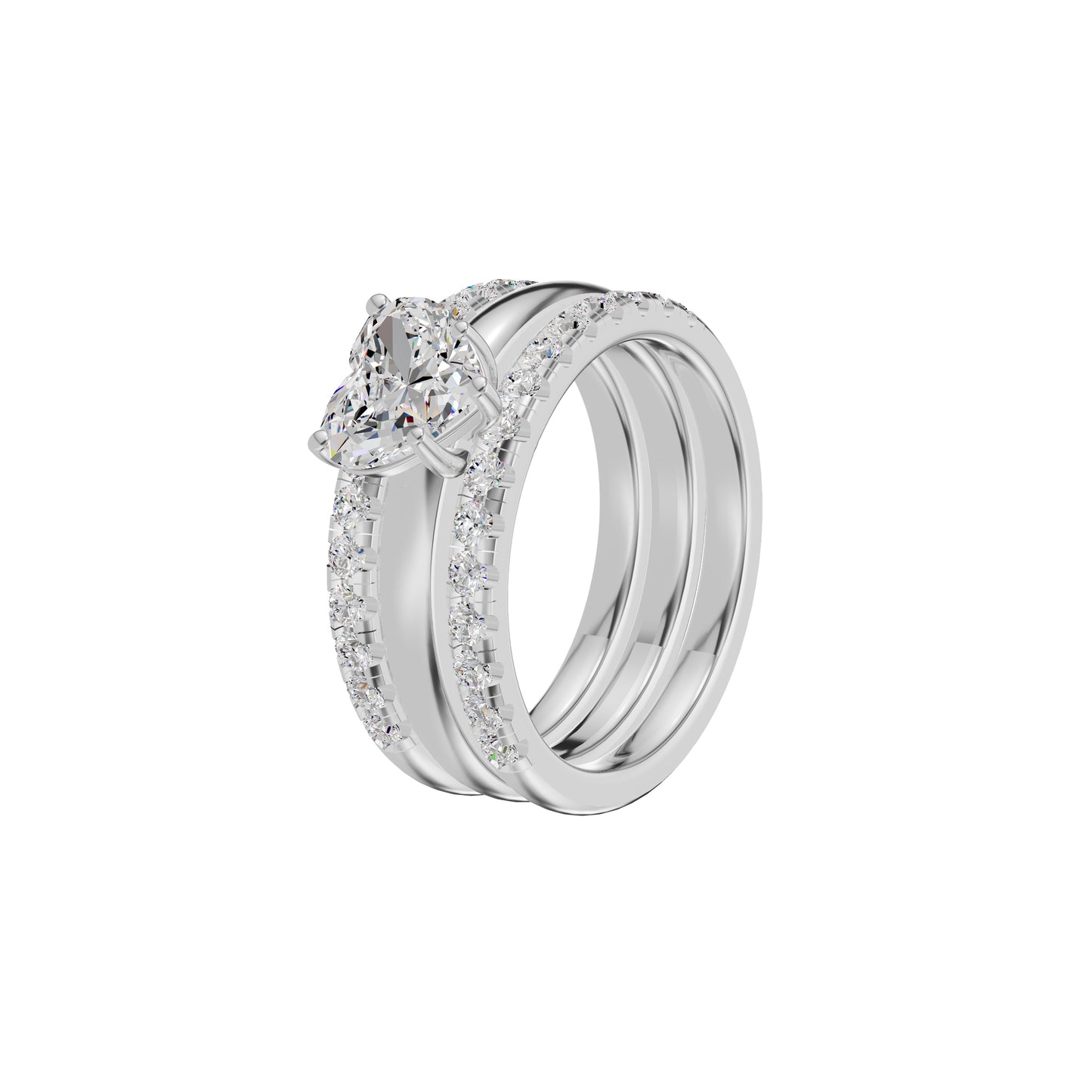 DLR002259 18 KT / White Gold / 18