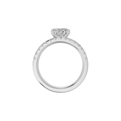 DLR002259 18 KT / White Gold / 18