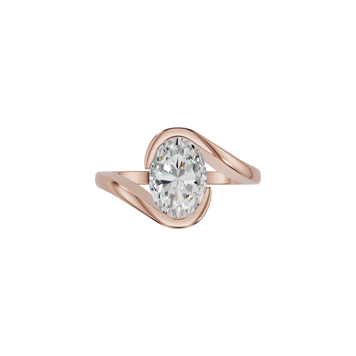DLR002261 18 KT / Rose Gold / 18