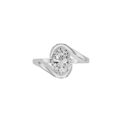 DLR002261 18 KT / White Gold / 18