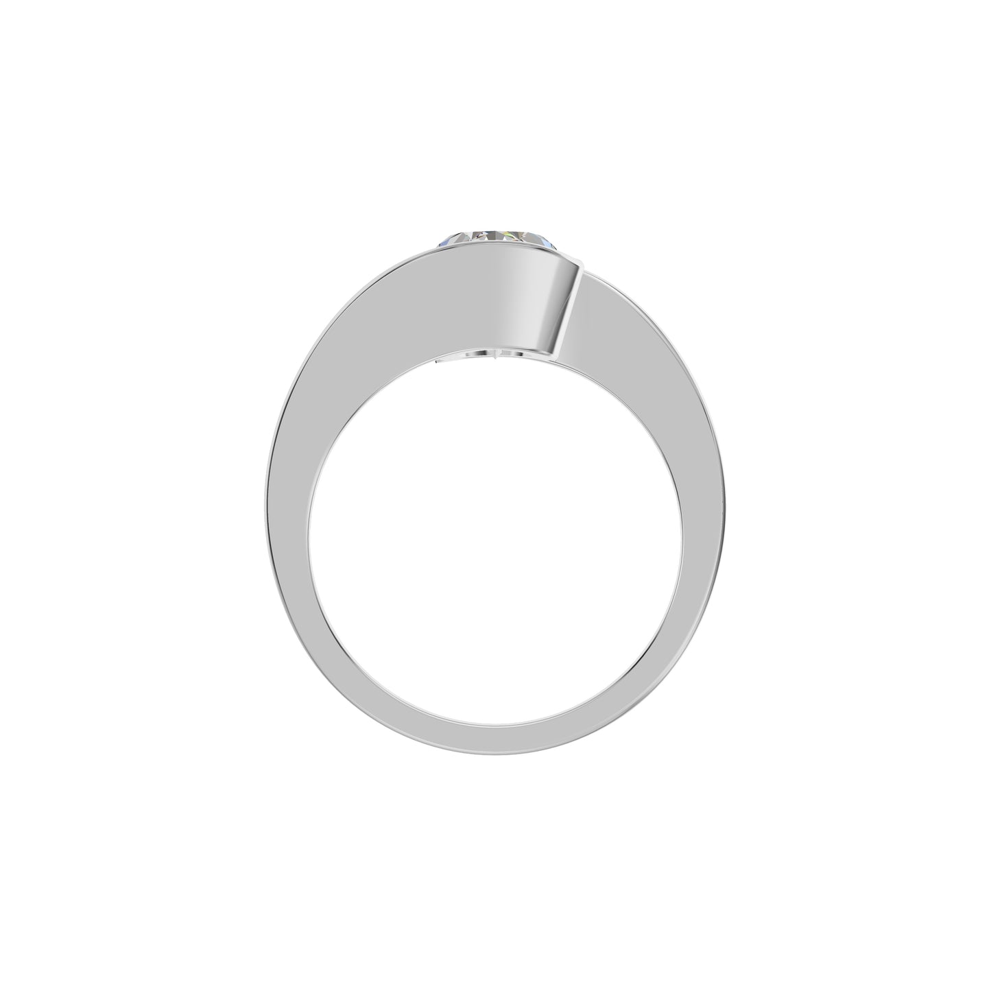 DLR002261 18 KT / White Gold / 18