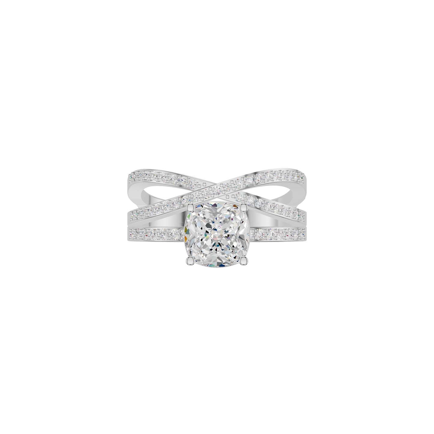 DLR002262 18 KT / White Gold / 18