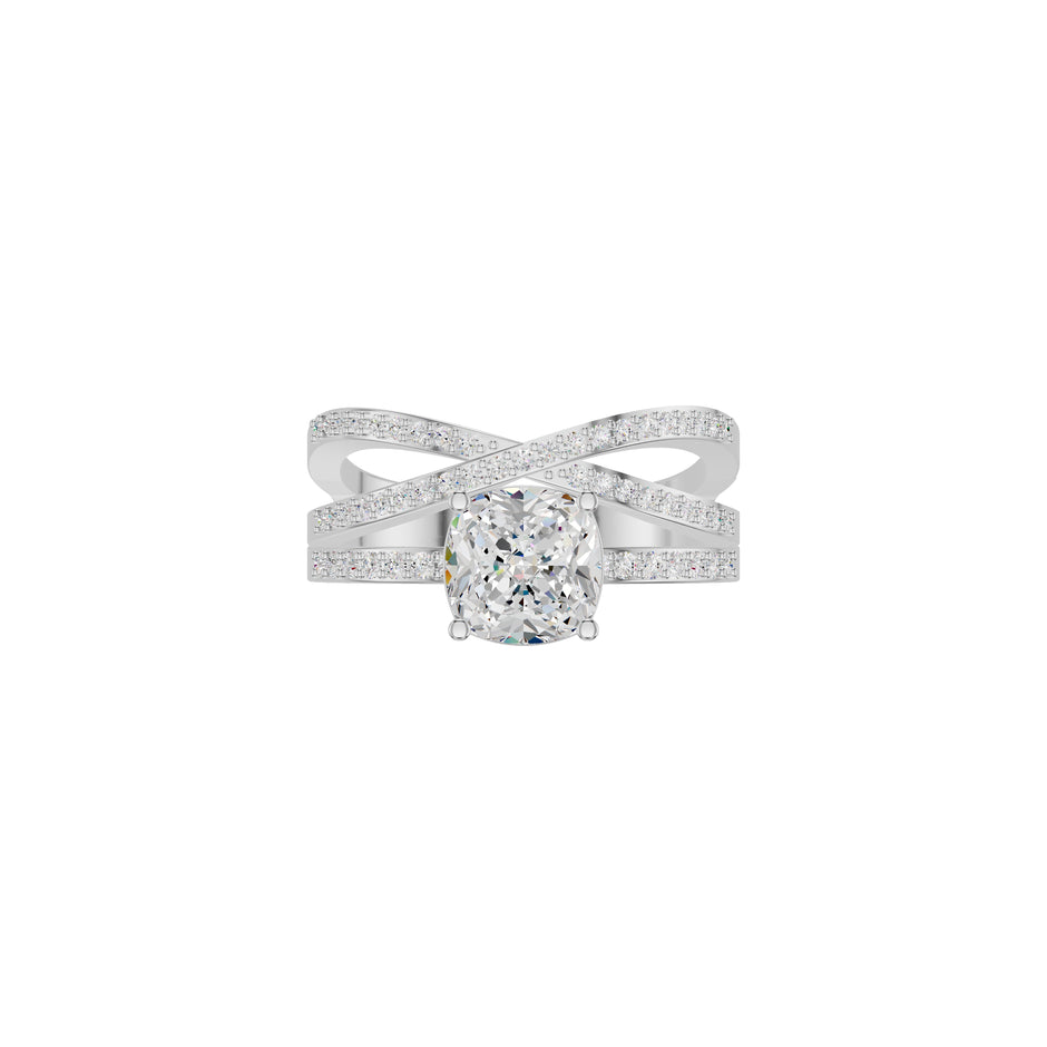 DLR002262 18 KT / White Gold / 18