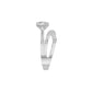 DLR002262 18 KT / White Gold / 18