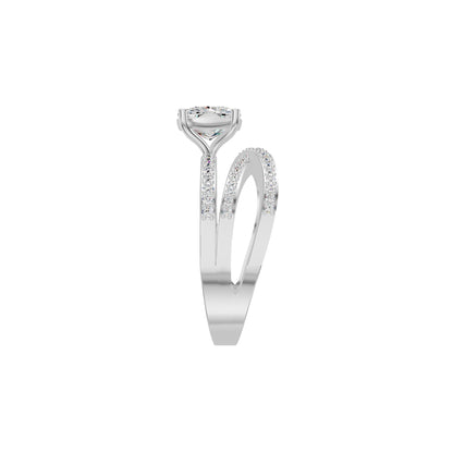 DLR002262 18 KT / White Gold / 18
