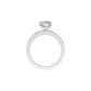 DLR002262 18 KT / White Gold / 18