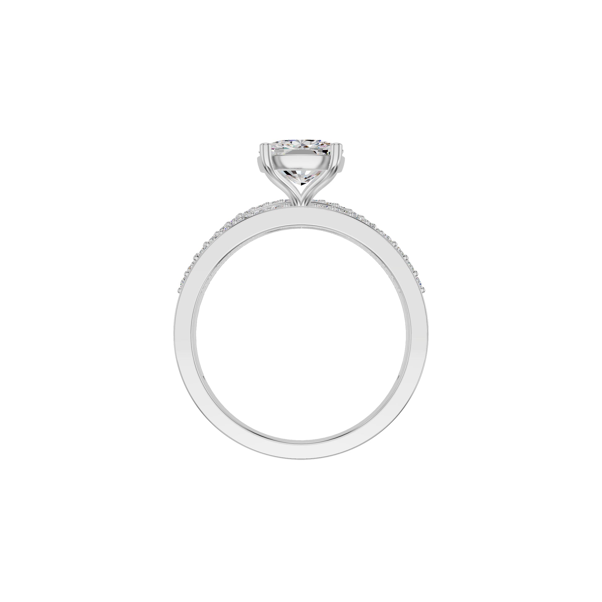DLR002262 18 KT / White Gold / 18