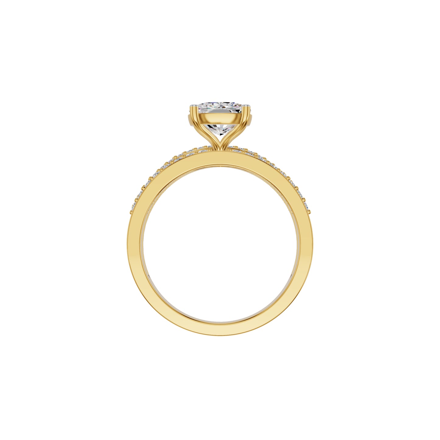 DLR002262 18 KT / Yellow Gold / 18