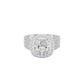 Radiant Rapture Diamond Ring 18 KT / White Gold / 18