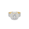 Radiant Rapture Diamond Ring 18 KT / Yellow Gold / 18