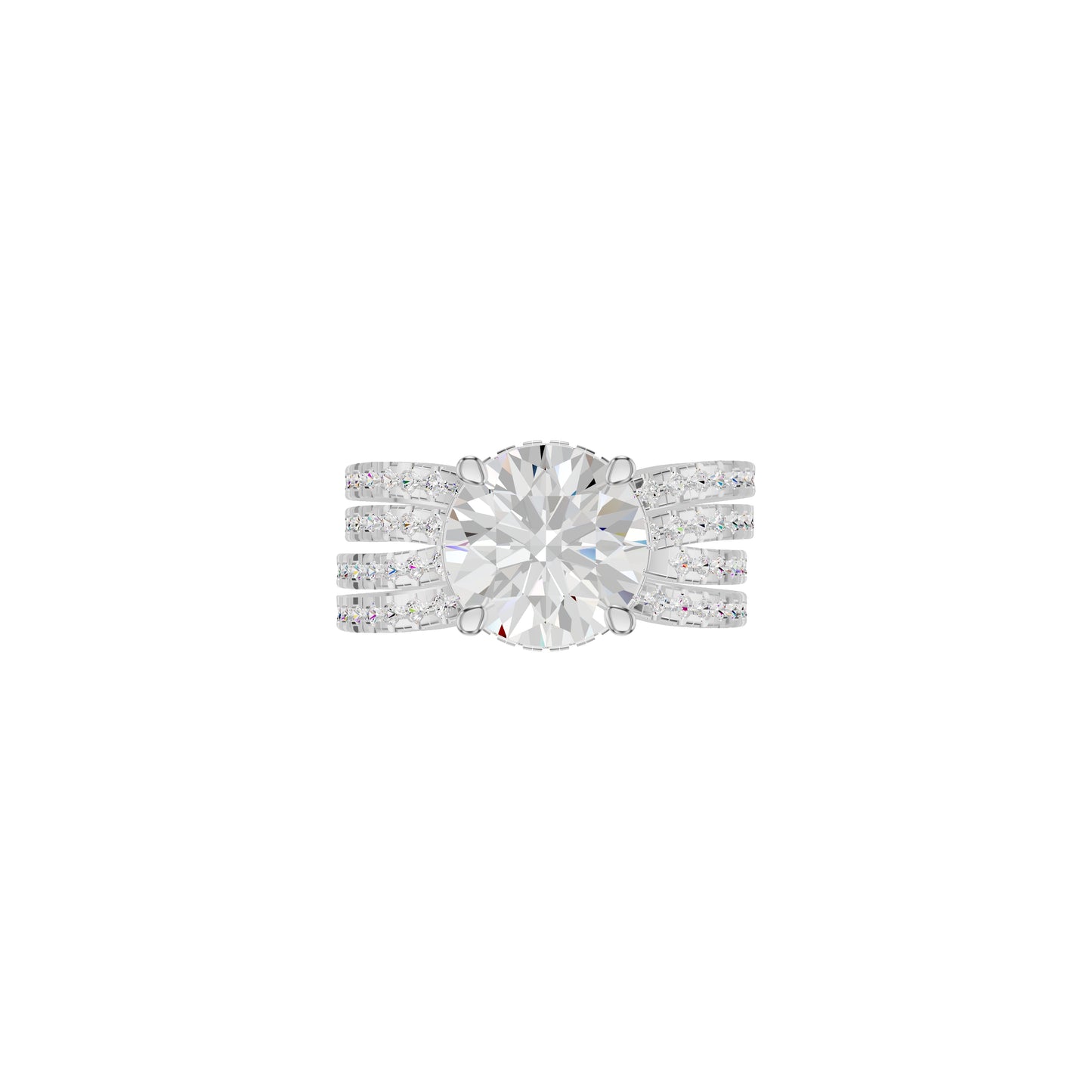 DLR002266 18 KT / White Gold / 18