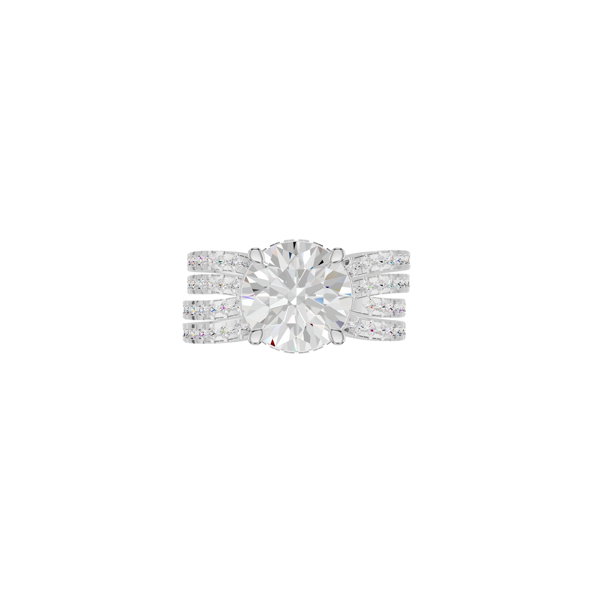 DLR002266 18 KT / White Gold / 18