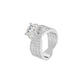 DLR002266 18 KT / White Gold / 18