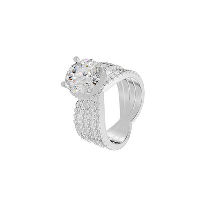DLR002266 18 KT / White Gold / 18
