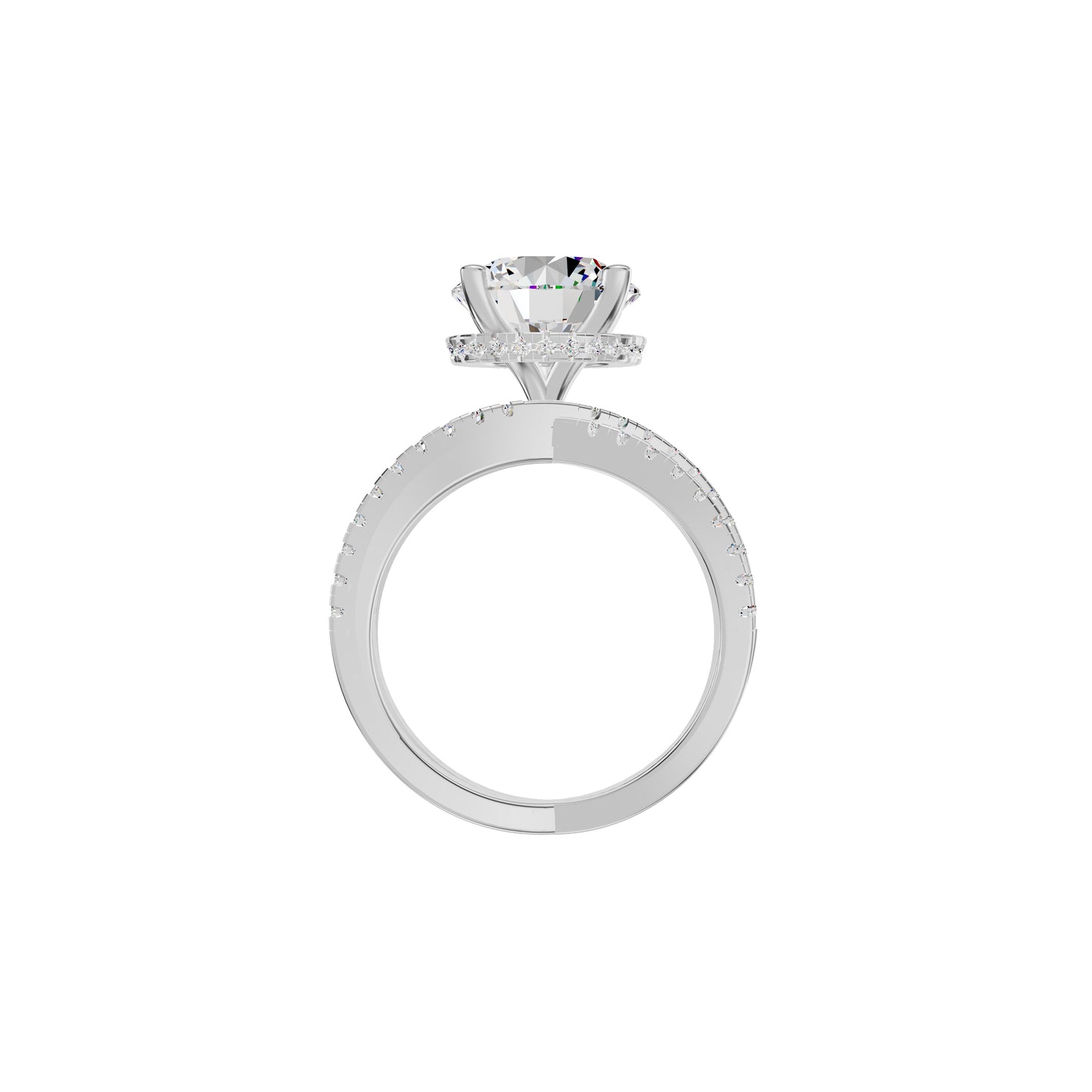 DLR002266 18 KT / White Gold / 18
