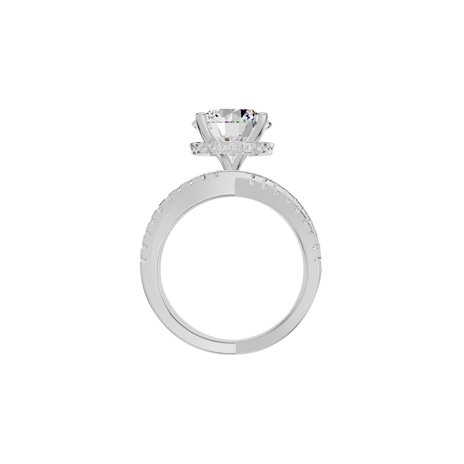 DLR002266 18 KT / White Gold / 18