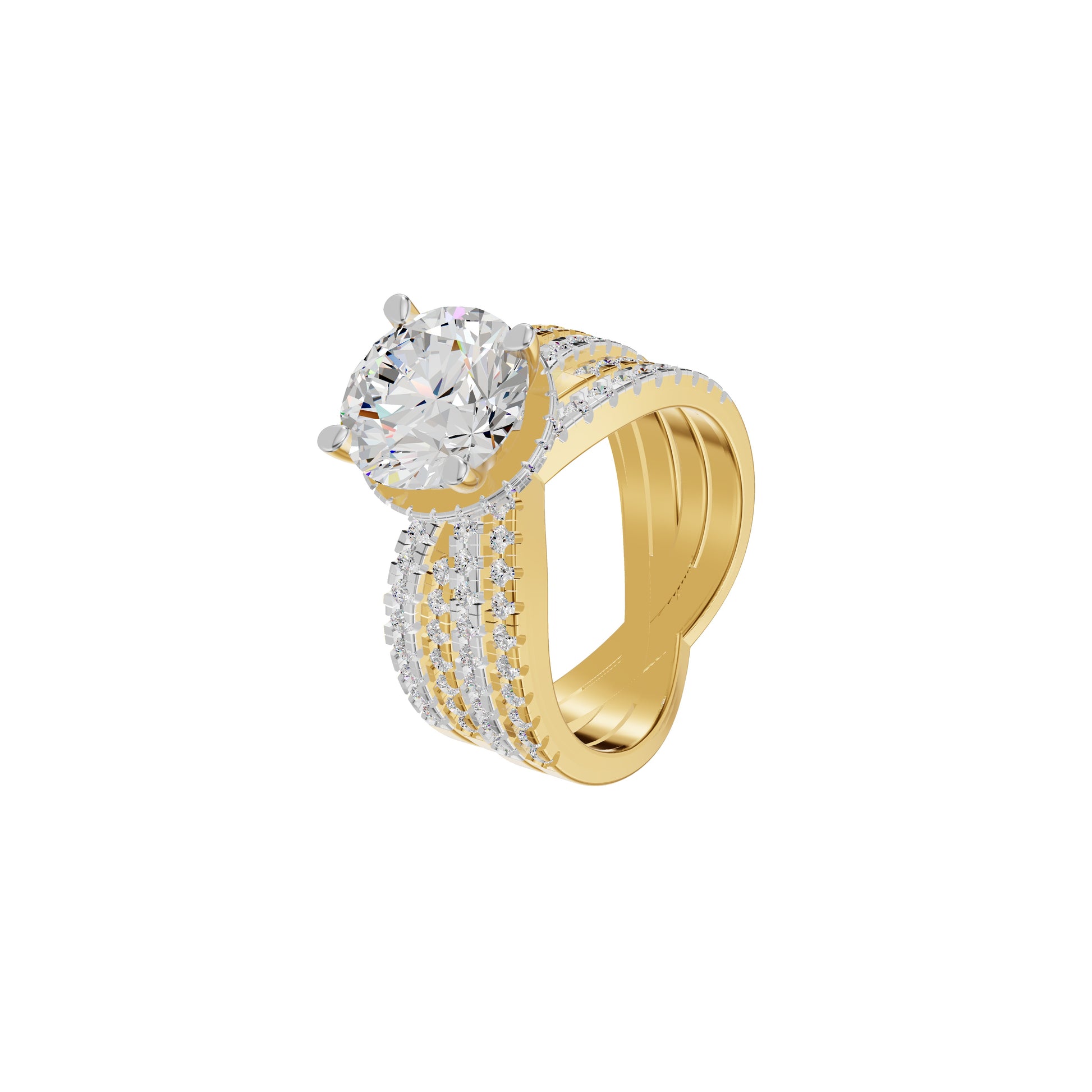 DLR002266 18 KT / Yellow Gold / 18