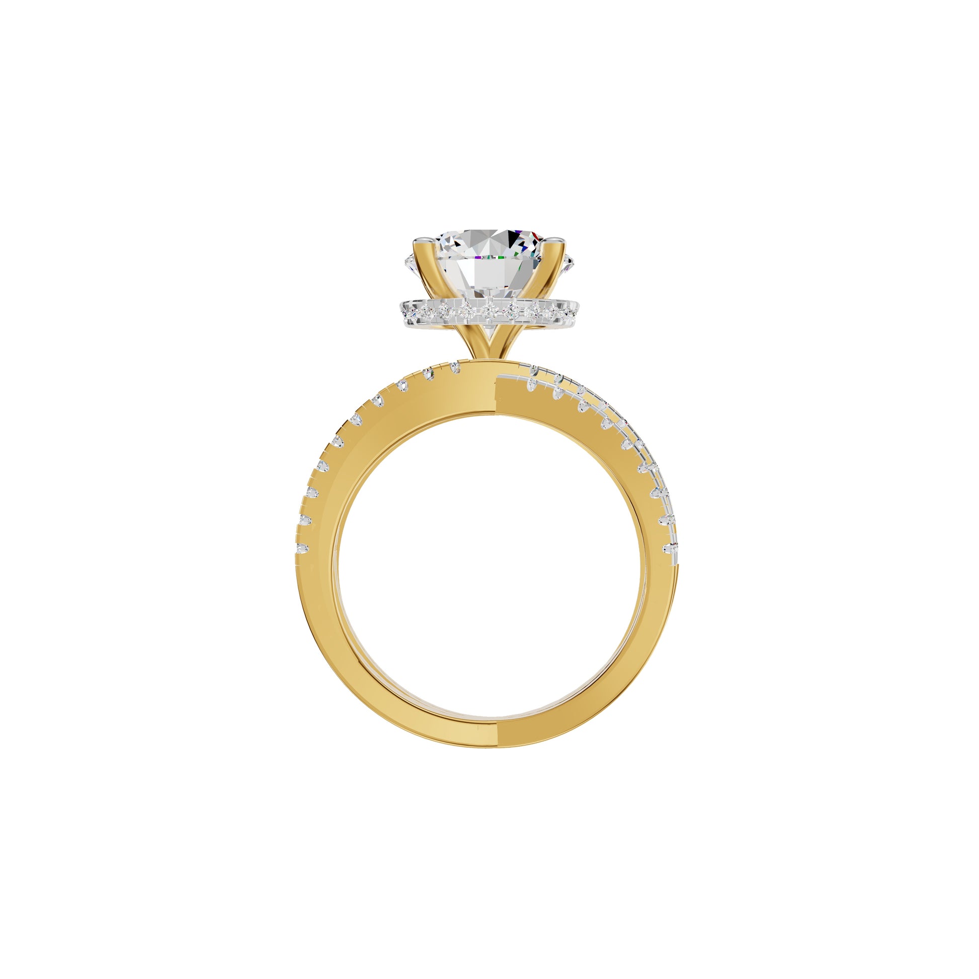 DLR002266 18 KT / Yellow Gold / 18