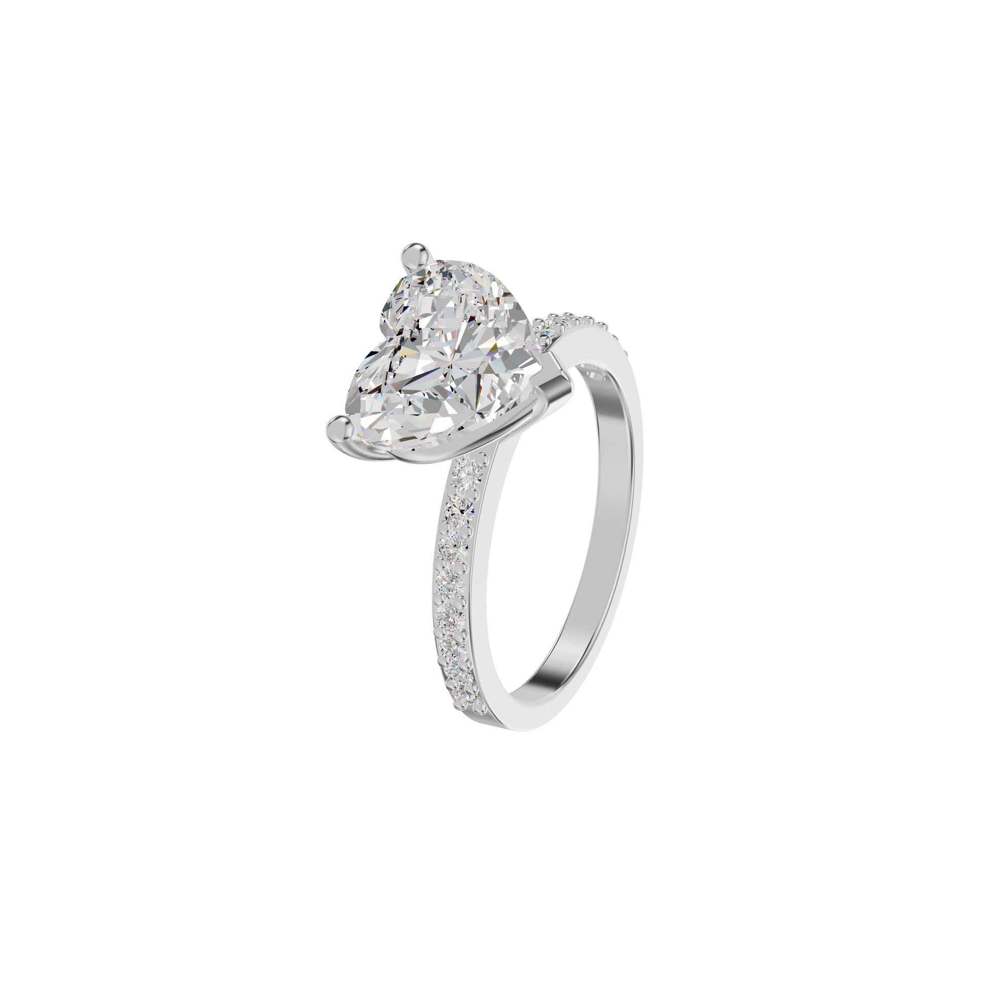 DLR002267 18 KT / White Gold / 18
