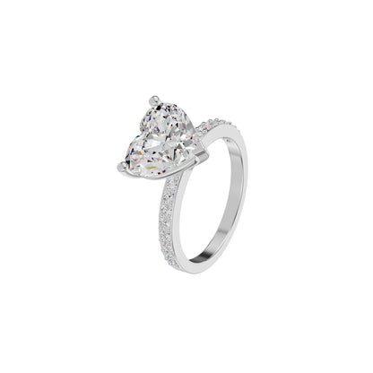 Luminous Lullaby Diamond Ring 18 KT / White Gold / 18
