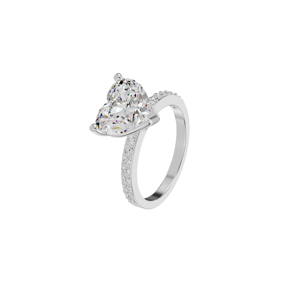 Luminous Lullaby Diamond Ring 18 KT / White Gold / 18