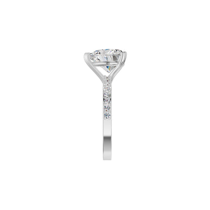 Luminous Lullaby Diamond Ring 18 KT / White Gold / 18