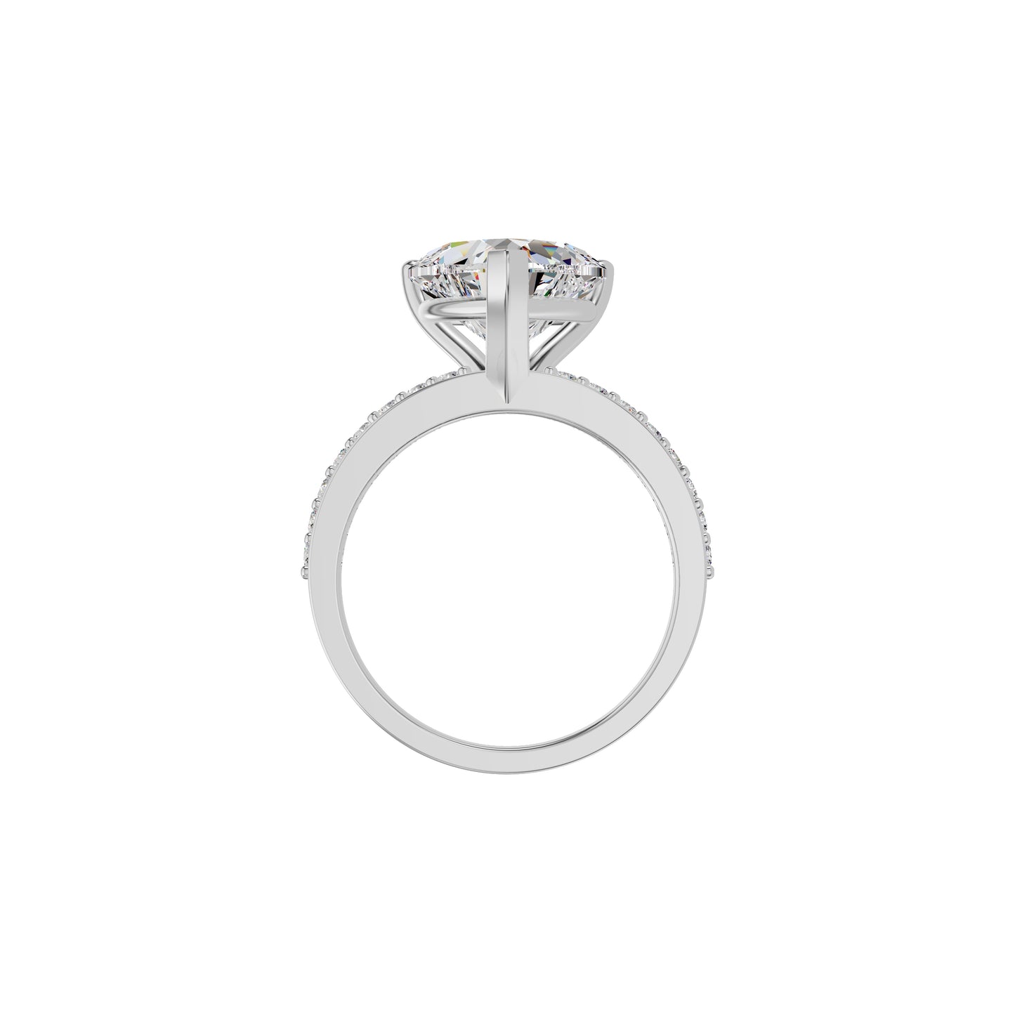 DLR002267 18 KT / White Gold / 18