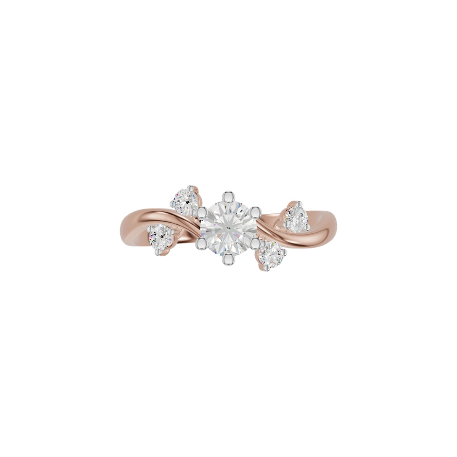 DLR002337 18 KT / Rose Gold / 18