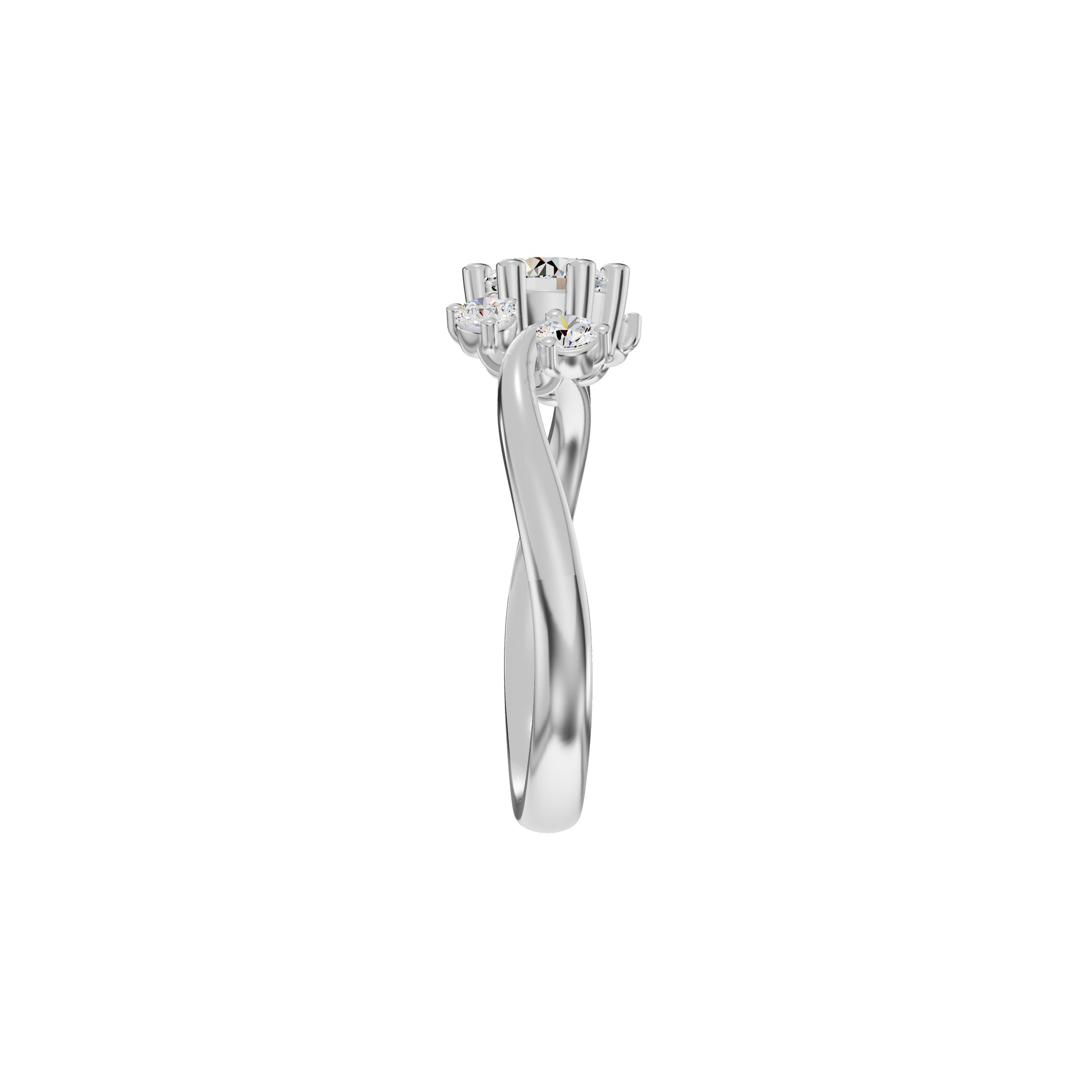 DLR002337 18 KT / White Gold / 18