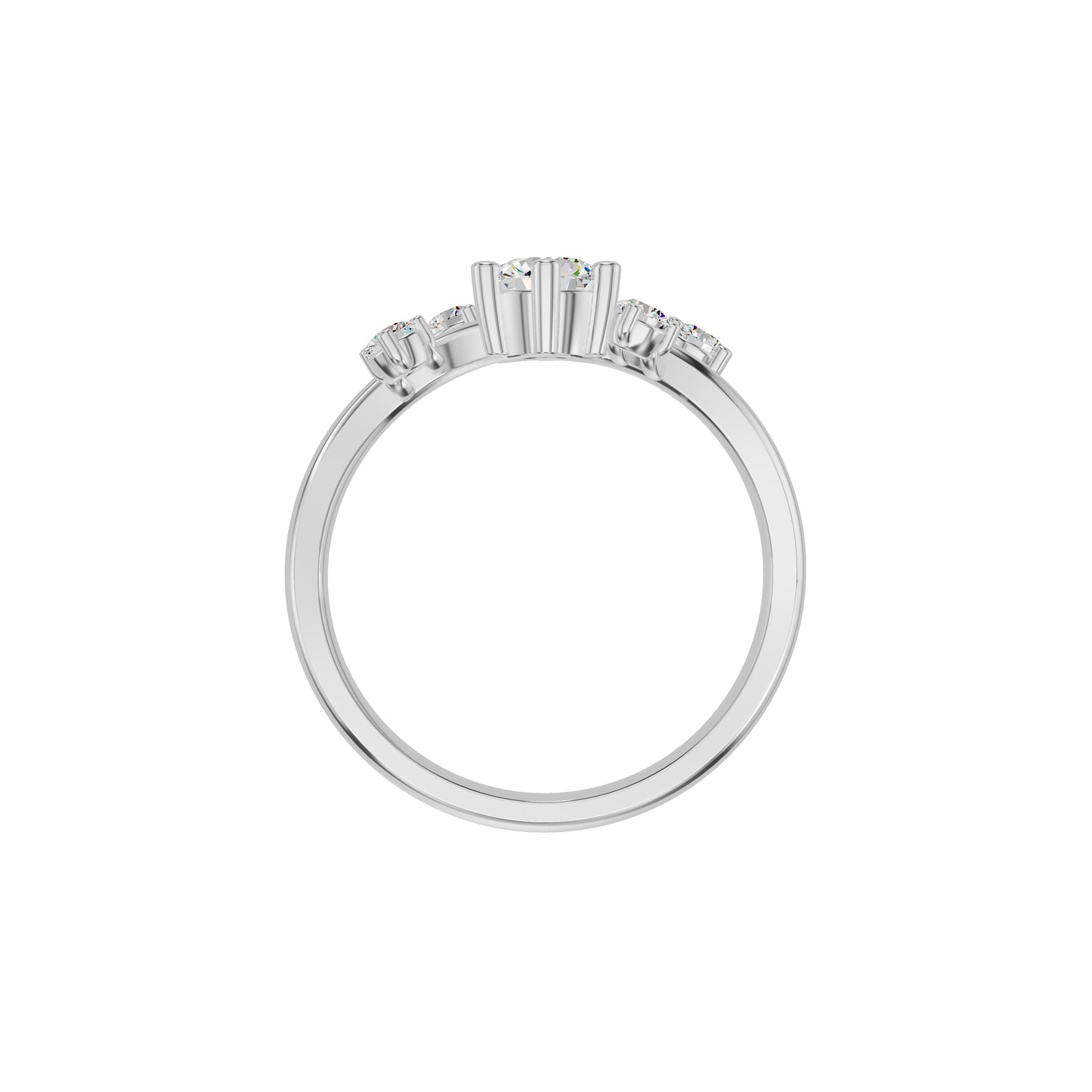 DLR002337 18 KT / White Gold / 18