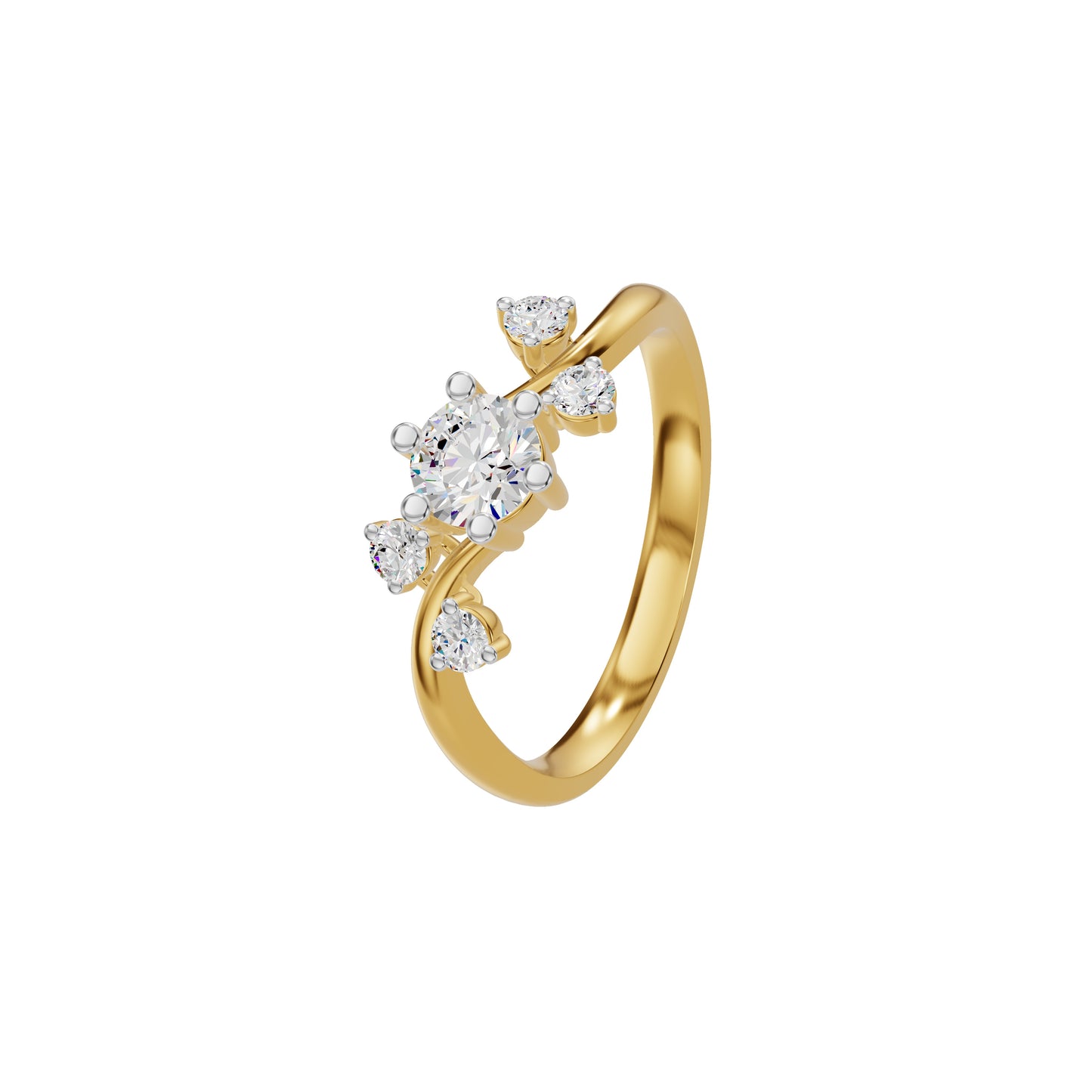 DLR002337 18 KT / Yellow Gold / 18