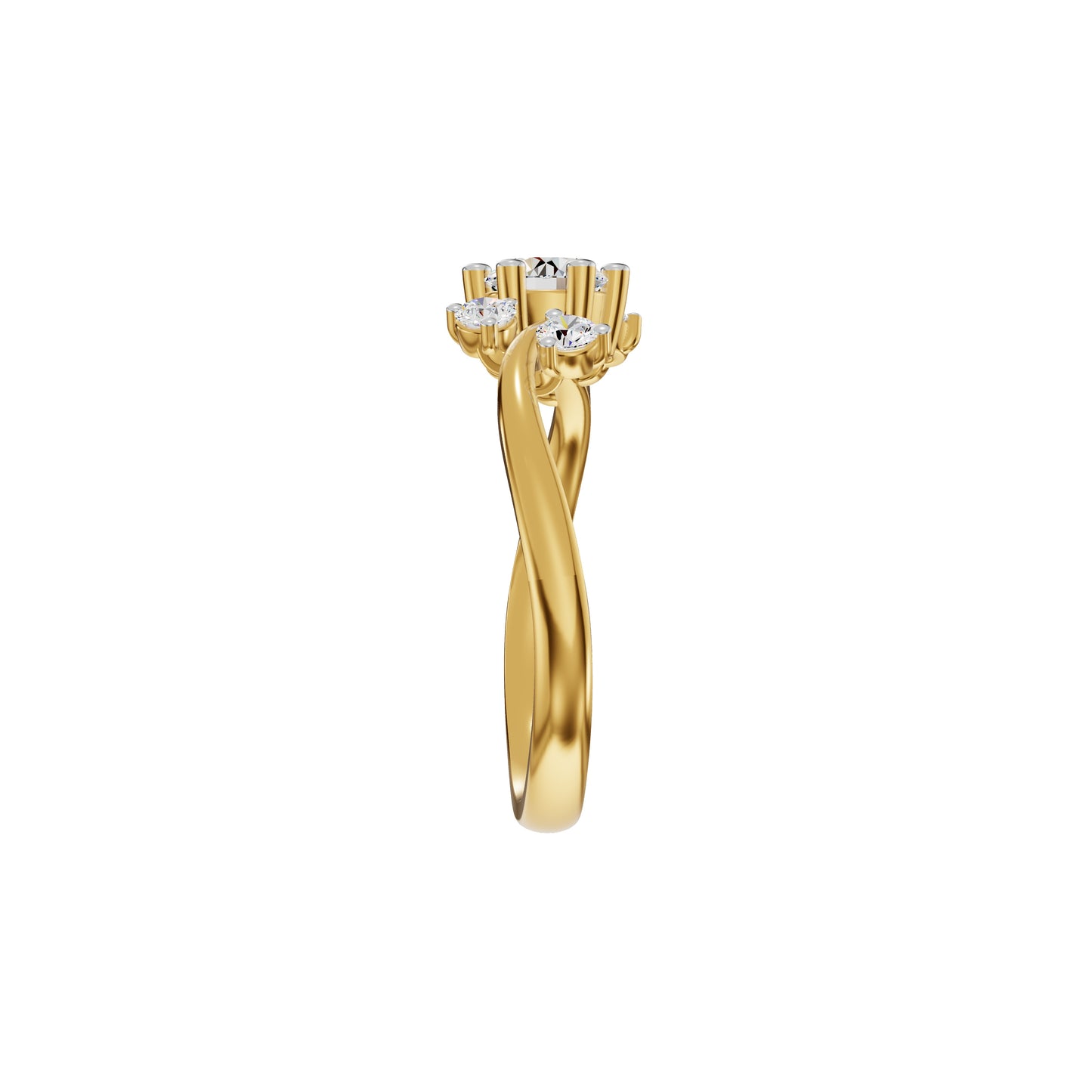 DLR002337 18 KT / Yellow Gold / 18
