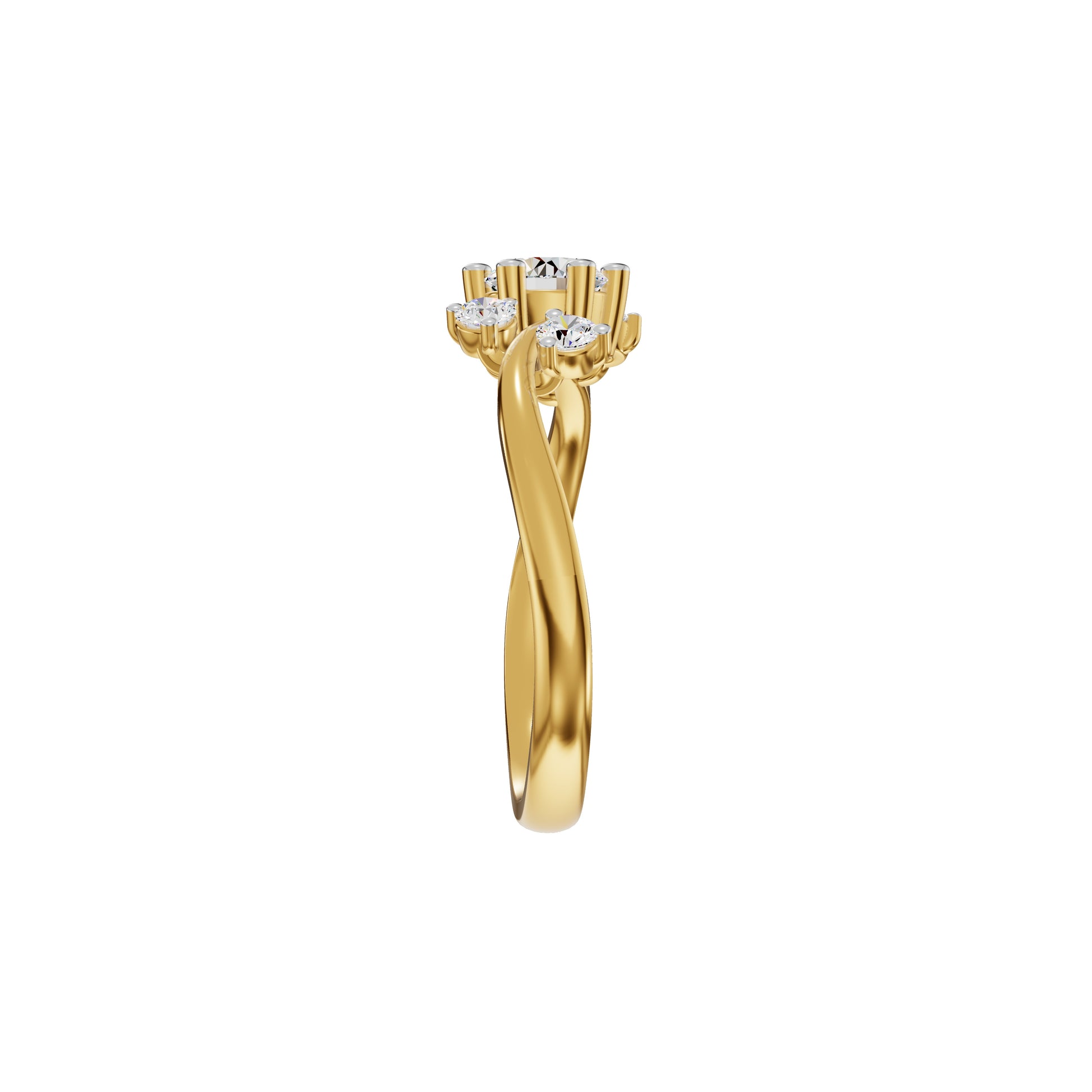 DLR002337 18 KT / Yellow Gold / 18